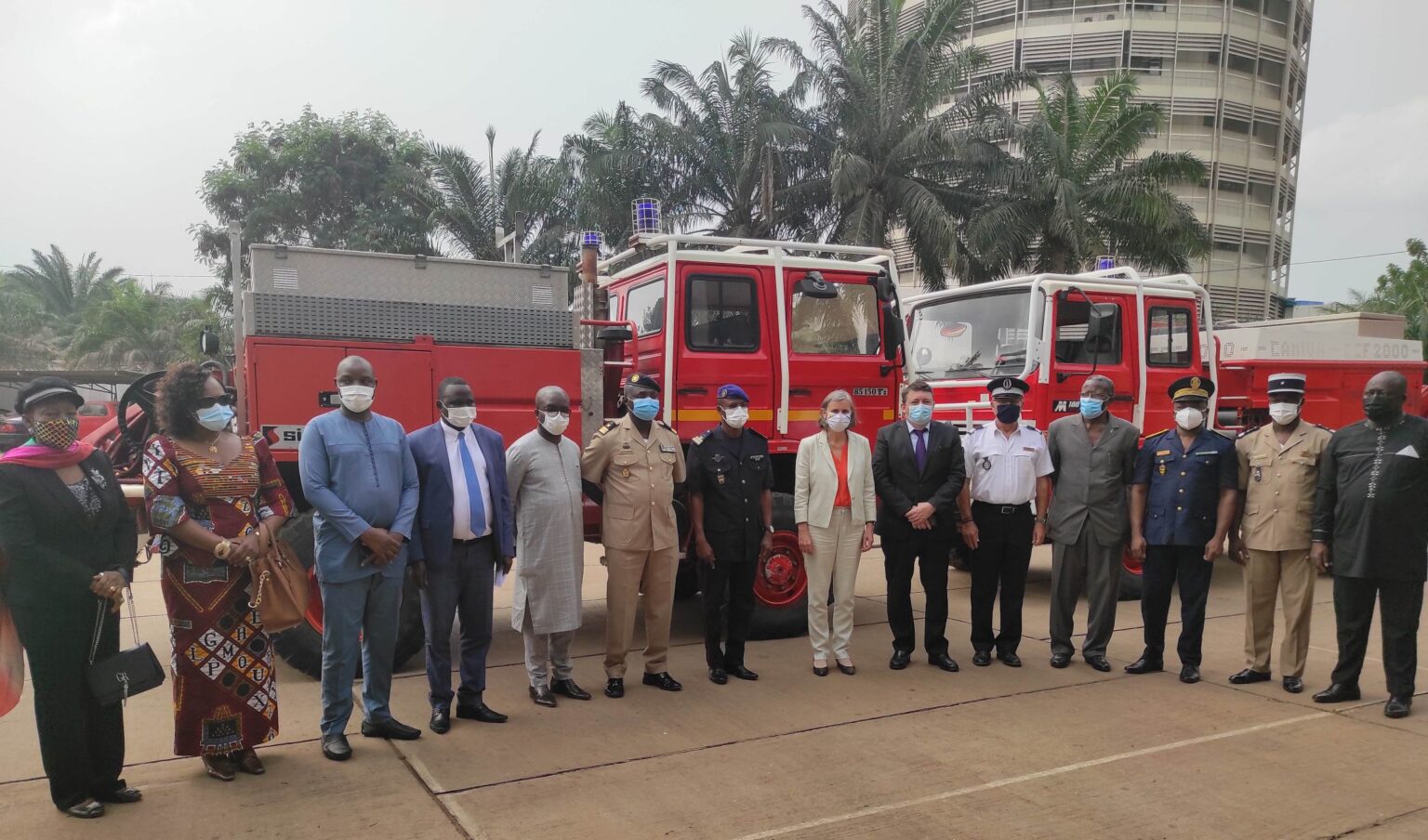 L’ambassade de France vole au secours des sapeurs pompiers du Togo