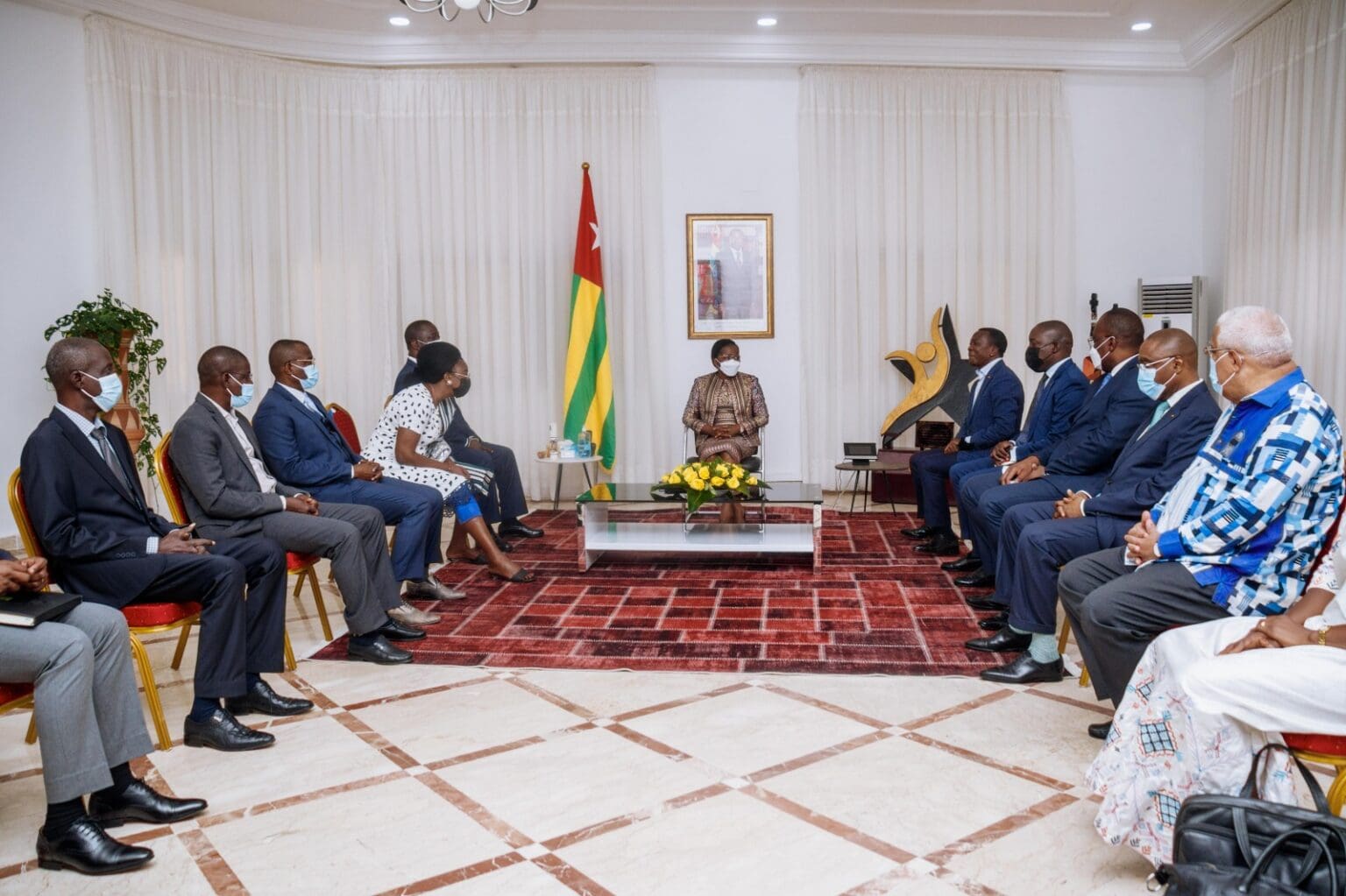 Affaires : la Chambre consulaire régionale de l’UEMOA présente sa feuille de route à Victoire Tomégah-Dogbé