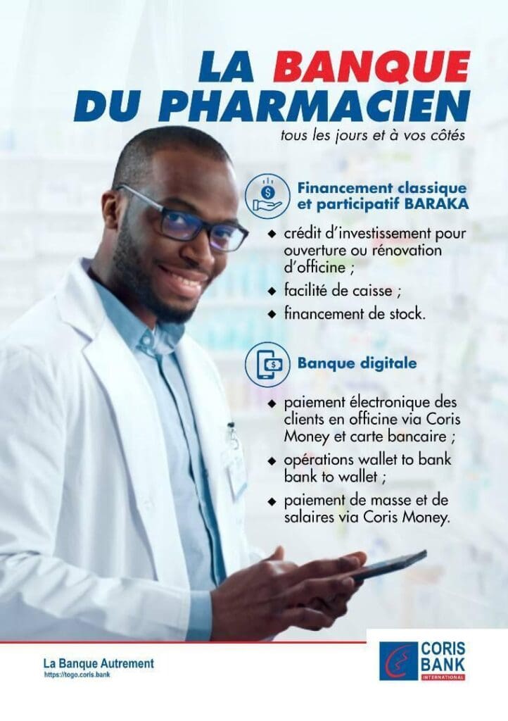 Coris Bank International plus proche des pharmaciens