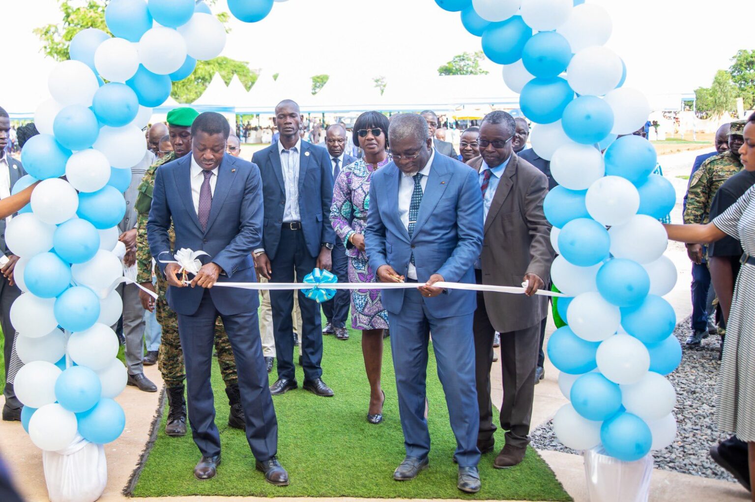 Faure Gnassingbé a inauguré l’IFAD-Elevage de Barkoissi