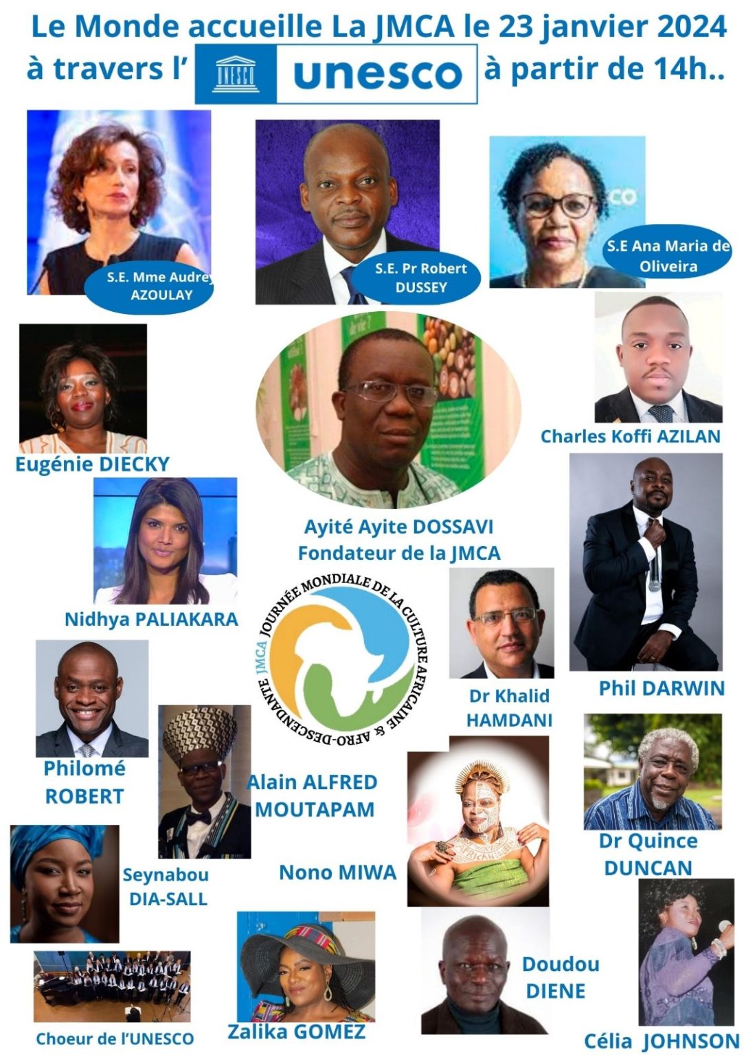 A Paris, l’Unesco annonce les couleurs de la JMCA 2024 pour ce 23 janvier