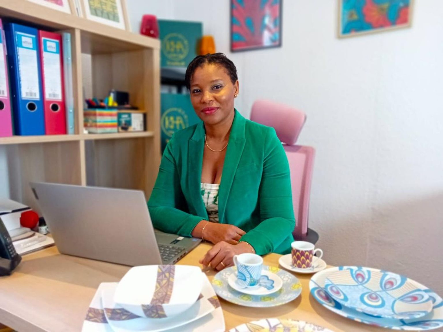 Elvyre Dossou, l’ambassadrice de l’artisanat africain