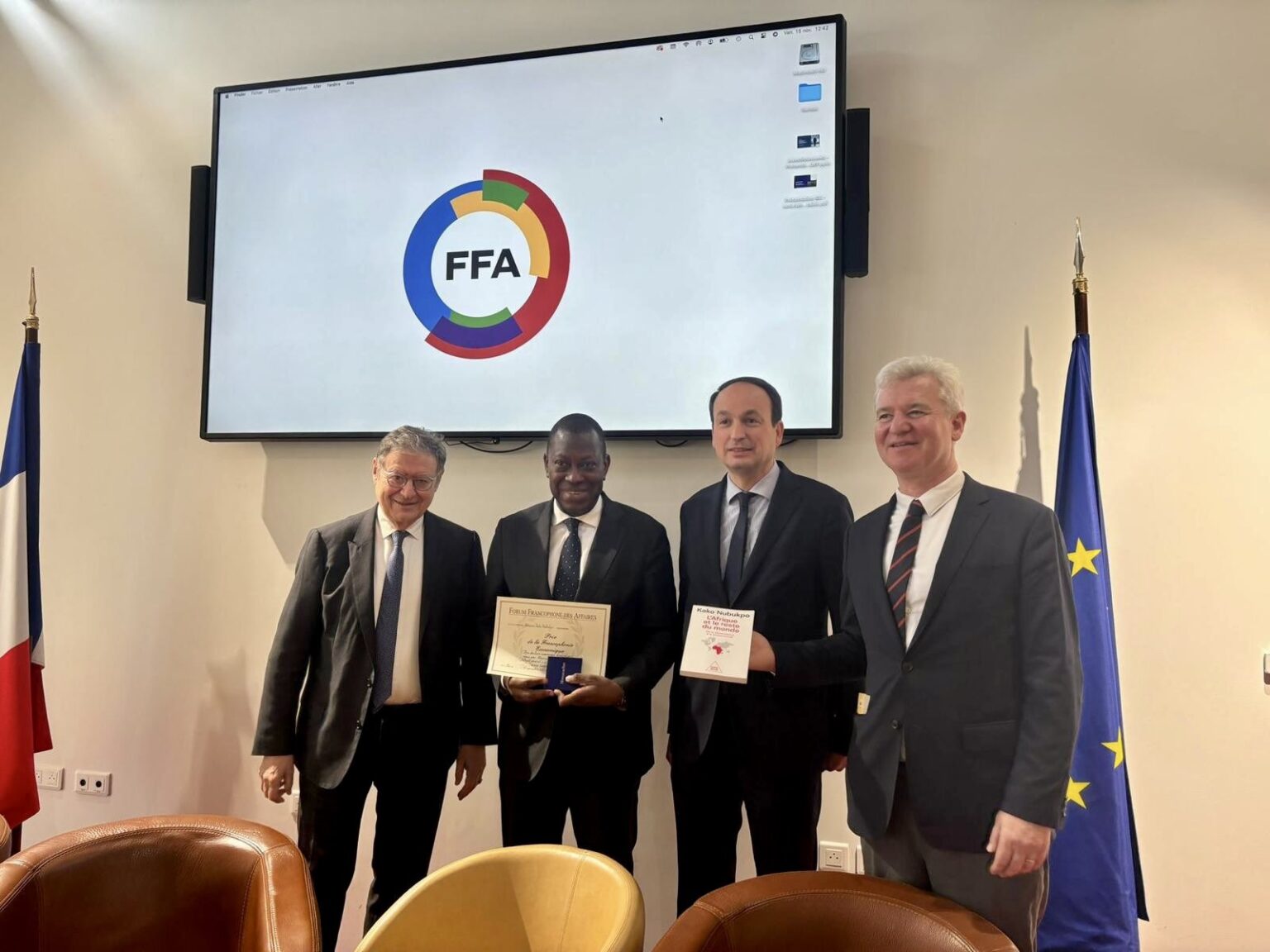 Prix du Livre économique francophone 2024 : Kako Nubukpo distingué