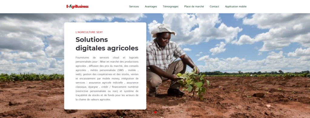 AgriBusiness plateforme digital