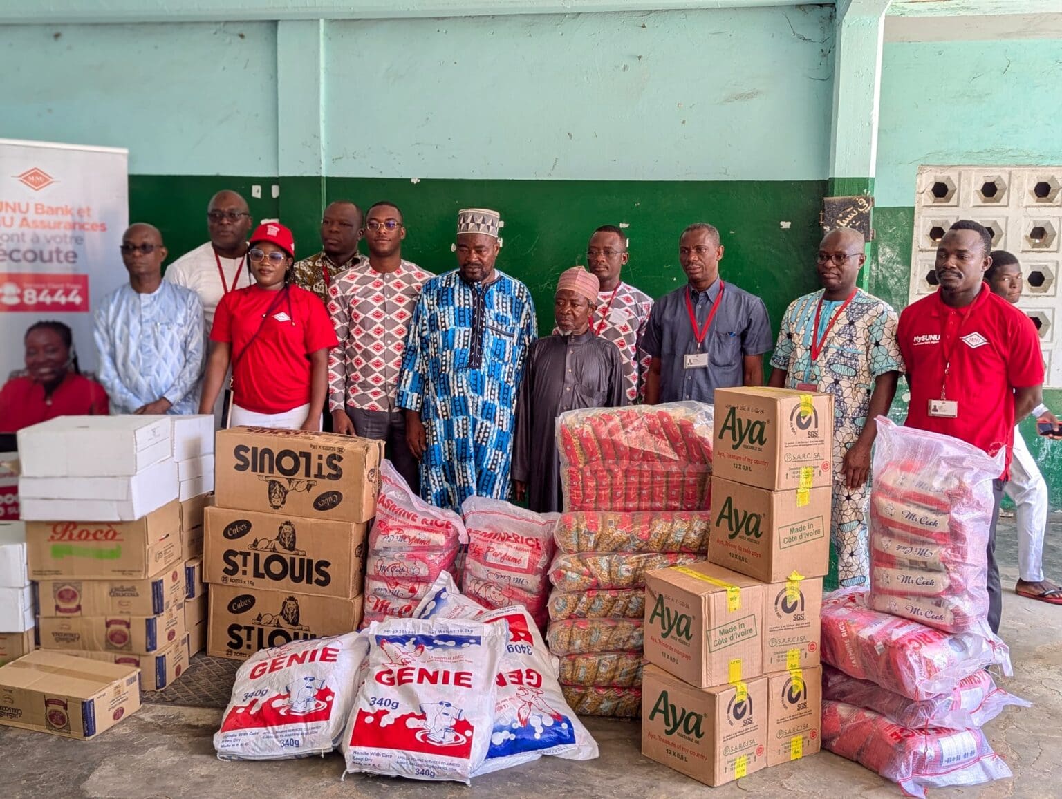 Don de vivres et non vivres : un geste de solidarité de Sunu Bank Togo pour la communauté musulmane