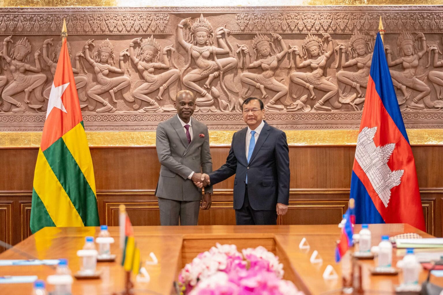 Togo-Cambodge : main dans la main pour une alliance prometteuse Togo Cambodge