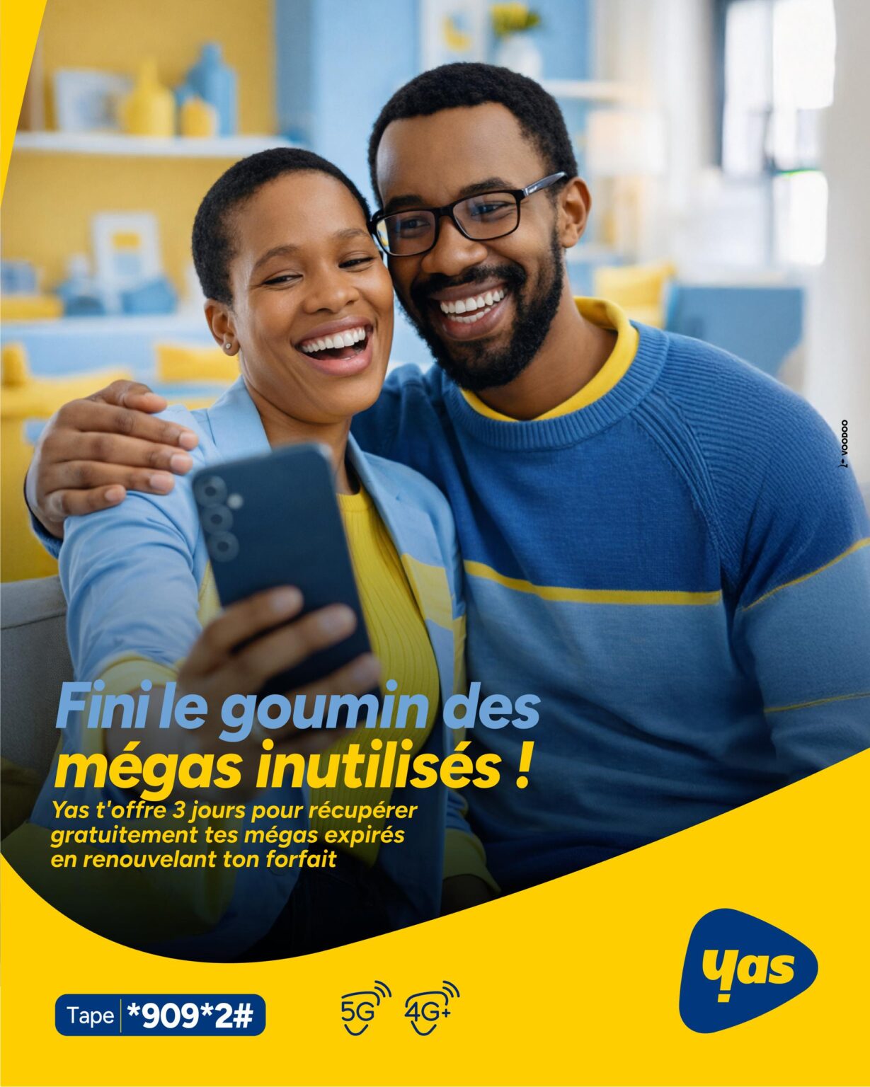Internet : Yas Togo lance “Méga Lé Kédè” pour éviter la perte des mégas non consommés