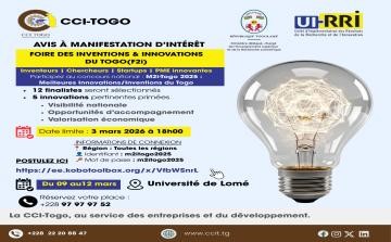 Togo / UL : l’innovation au cœur de la première édition de la F2i-Togo