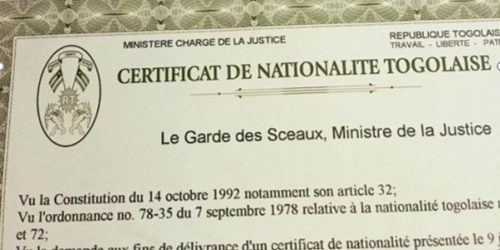 Togo : une opération foraine facilite l’obtention des certificats de nationalité