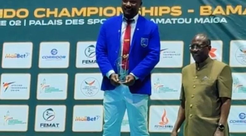 Arts martiaux : le Togolais Tété Galé Djramedo sacré meilleur arbitre de la CAN de taekwondo
