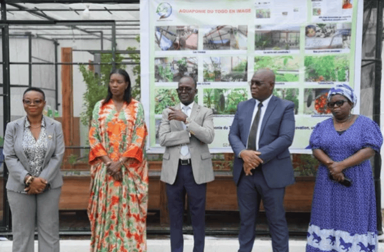 La FAO inaugure à Lomé sa première unité d’aquaponie conçue par une startup togolaise