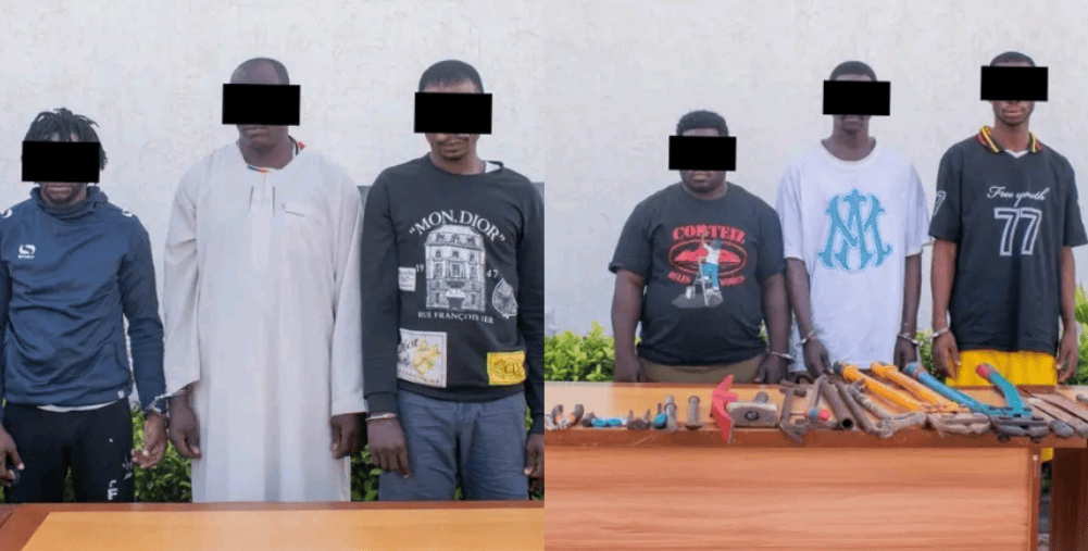 La Police nationale démantèle un réseau de cambrioleurs opérant dans le Grand Lomé