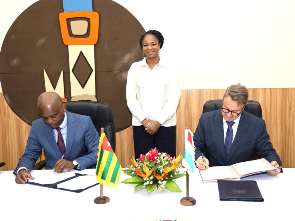 Togo – Luxembourg : signature de 3 accords de coopération