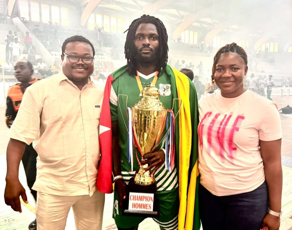 Volleyball : le Togolais Achille Samani champion du Bénin avec Finances VBC