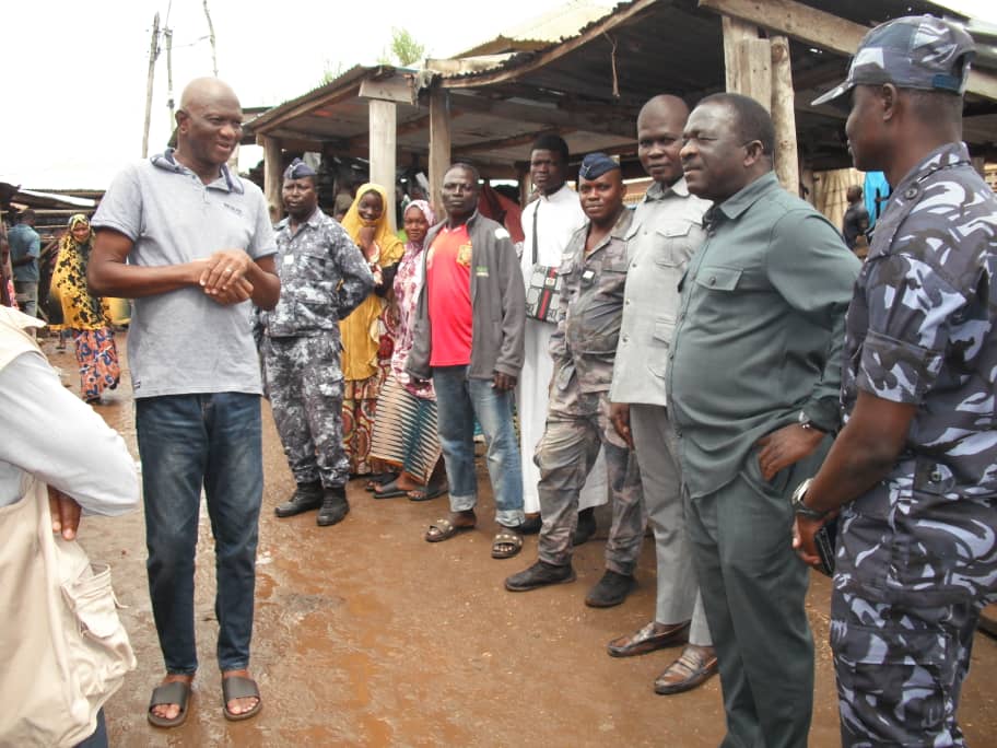 Togo : un incendie ravage un grand magasin au marché central d’Anié