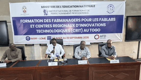 Togo : les futurs FabManagers achèvent quatre semaines de formation