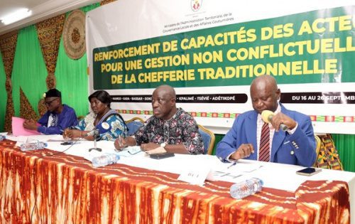 Togo : une tournée nationale pour renforcer la gestion de la chefferie traditionnelle