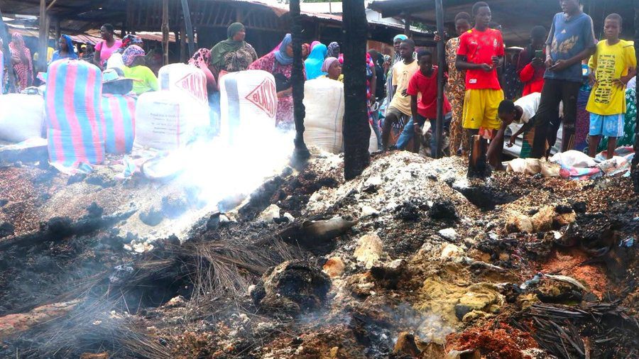 Marché d’Anié / Incendie : vers des mesures de soutien aux commerçants sinistrés