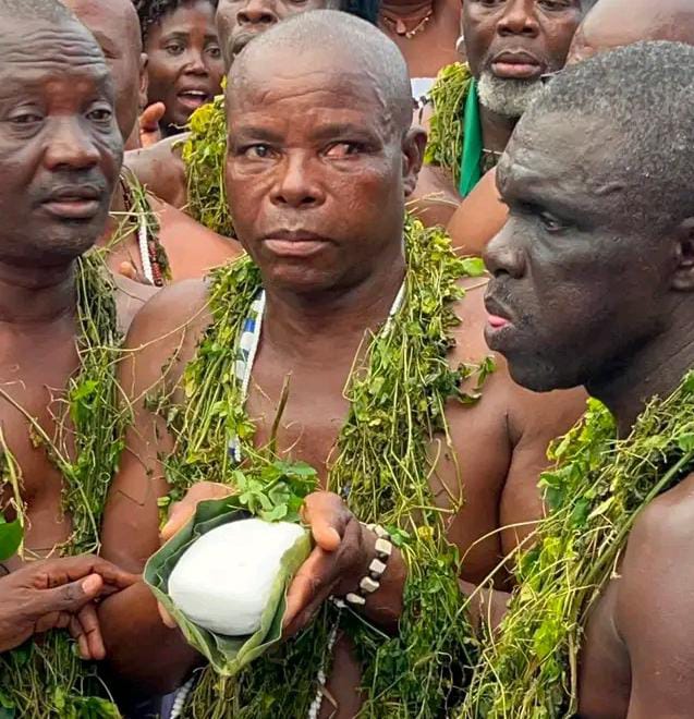 Épé-Ekpé 2026 : la pierre sacrée blanche dévoilée à Glidji-Kpodji