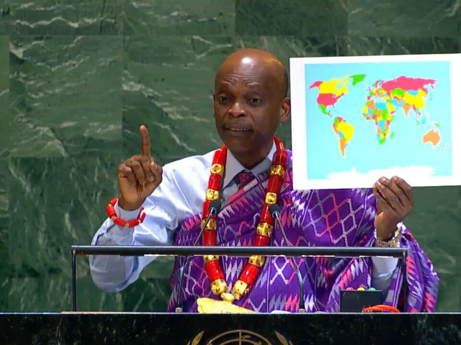 Onu : Robert Dussey salue l’adoption de la résolution « Correct the Map »