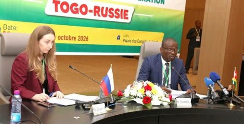 Togo-Russie : la coopération s’étend à de nouveaux secteurs prioritaires