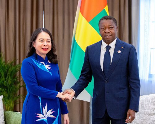 Togo-Vietnam : Faure Gnassingbé et Vo Thi Anh Xuan renforcent le dialogue