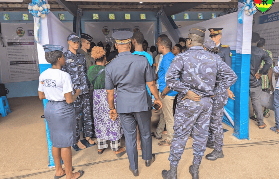 Togo : la Police nationale clôture ses journées portes ouvertes dans 7 villes