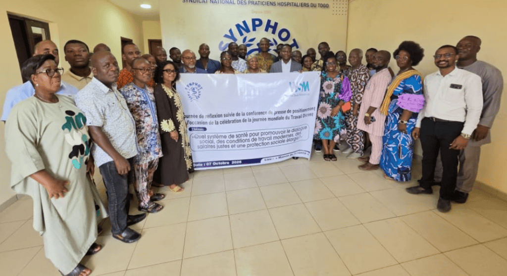 Togo : les professionnels de santé du public et du privé lancent une plateforme commune
