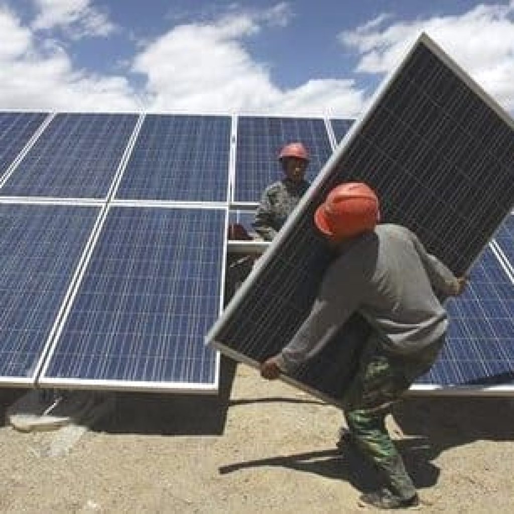 Centrale solaire photovoltaique